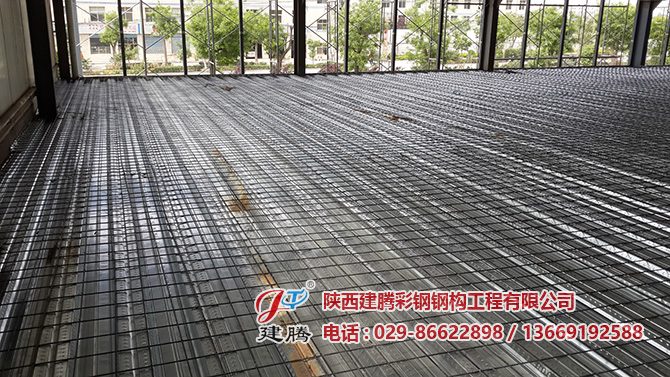 西安市西三环钢结构隔层